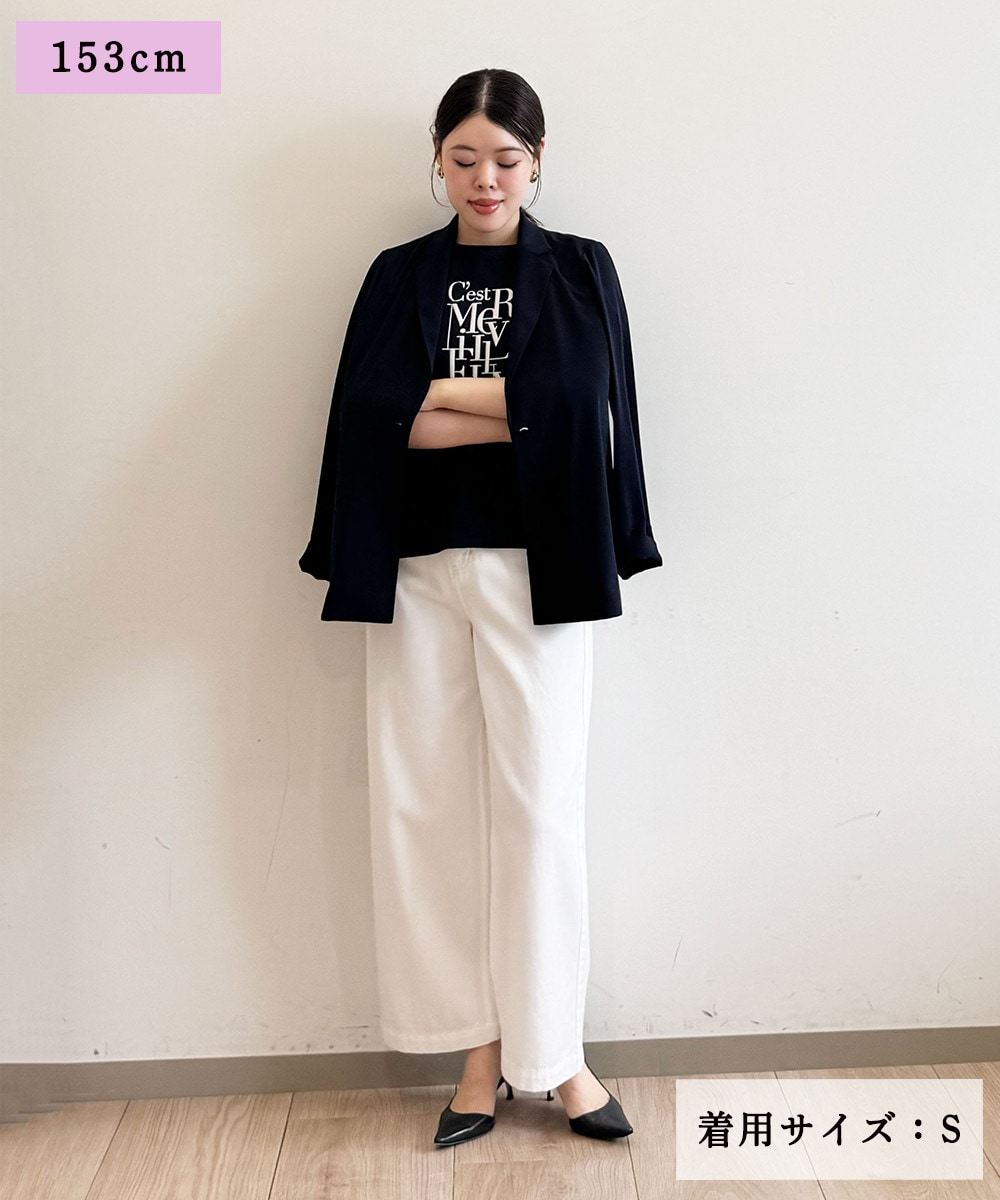 ランチ会でも上品でこなれた印象に			