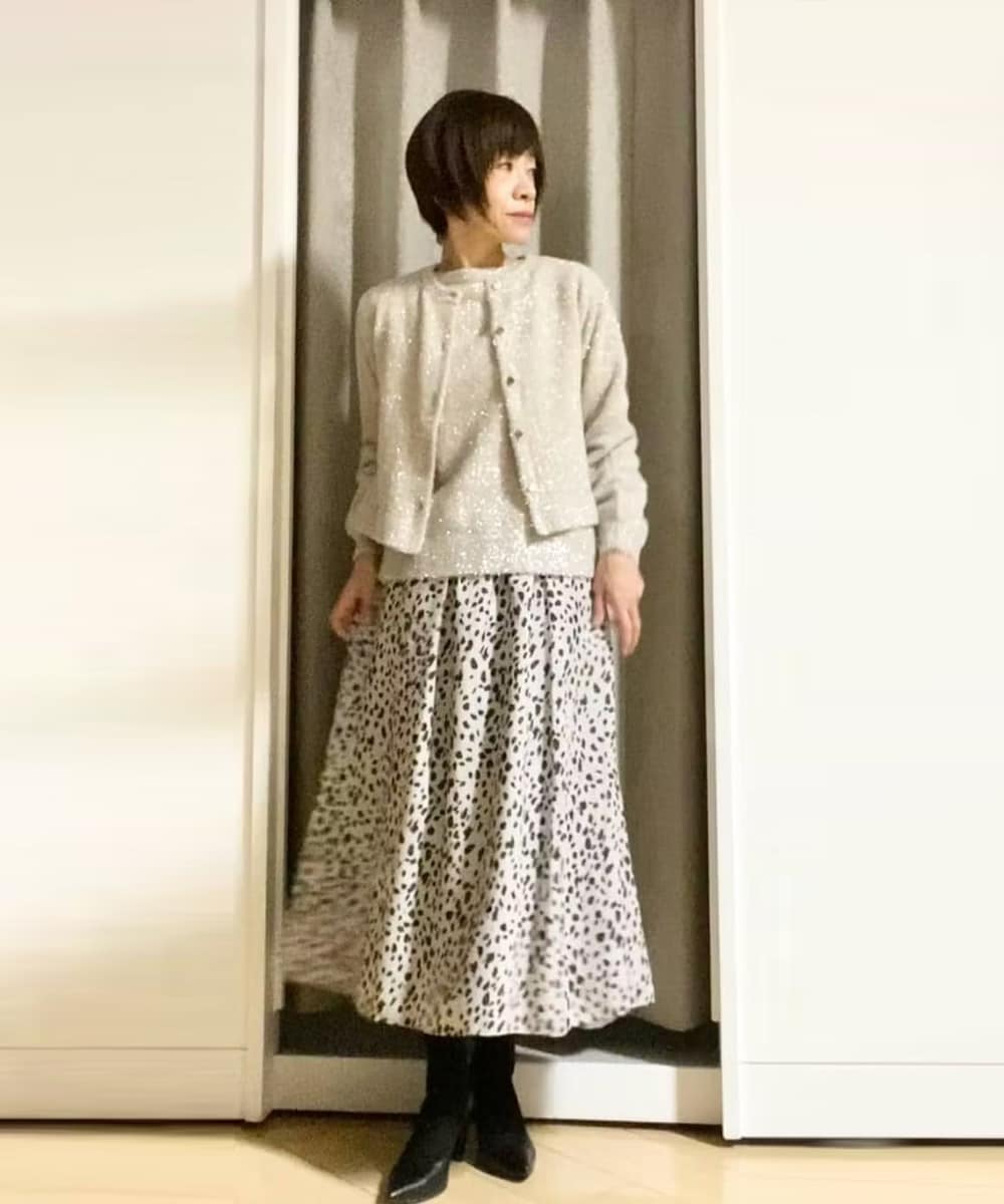 きらきら光るラメ糸上品＆華やかに