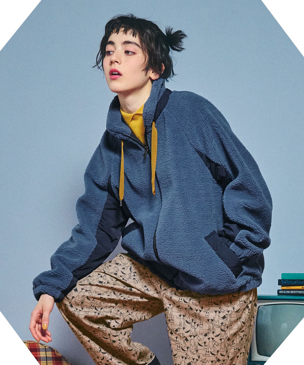 防寒対策ばっちり！冬に最適あったかブルゾン