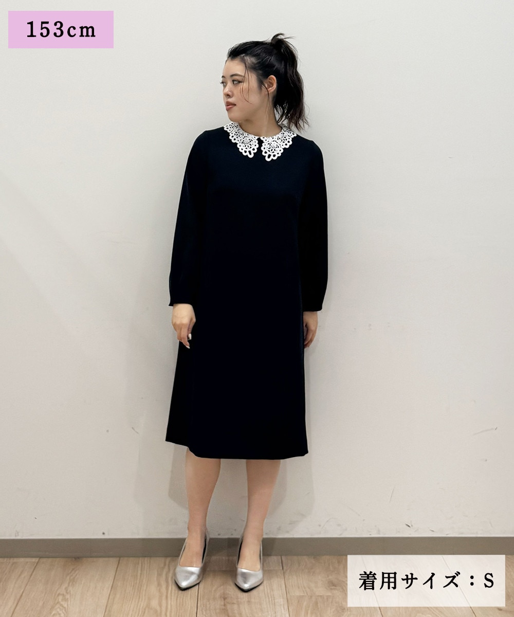 レディライクな襟がポイント！