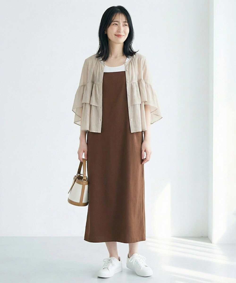 エムケーミッシェルクランのキャミソールワンピース