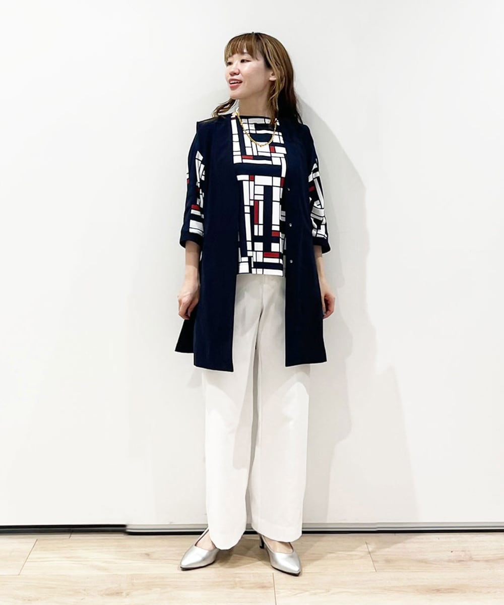 レトロ&モダンな着映えカットソー