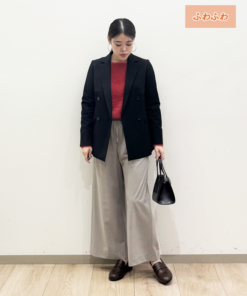 やわらかな素材感＆きちんと感を両立