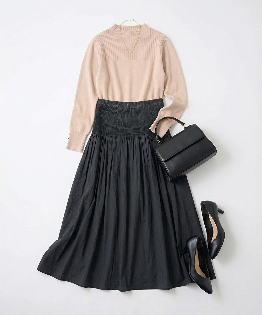 アーヴェヴェのリバーシブルスカート