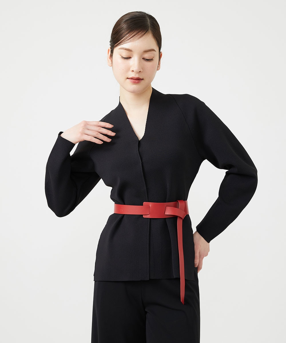 バナナスリーブニットジャケット