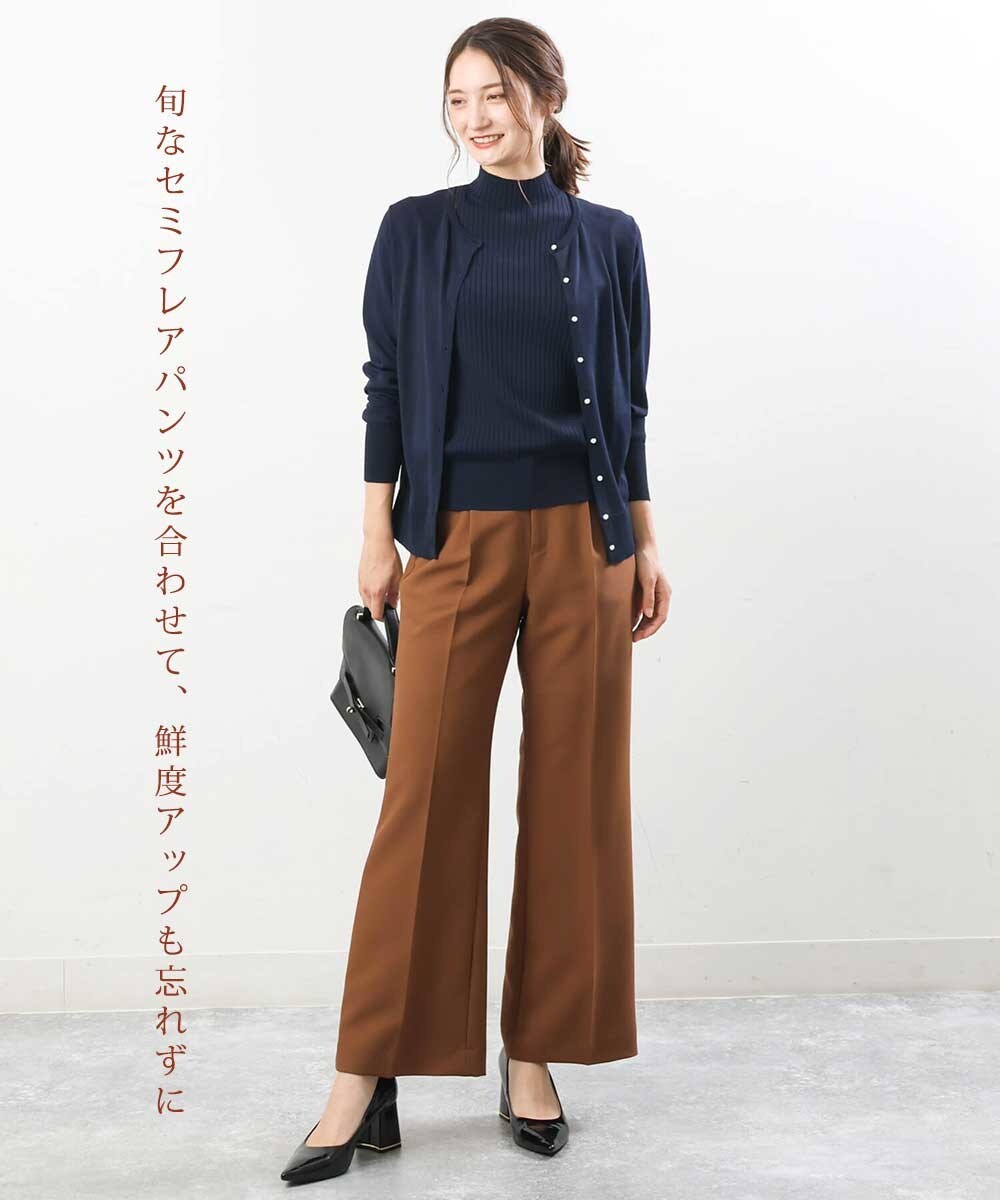 オフオン ル エムケーのジョーゼットスキッパーデザインブラウスを使った画像1