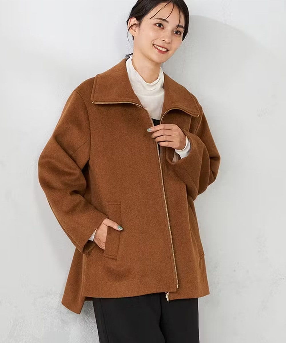 ステンカラージップジャケット