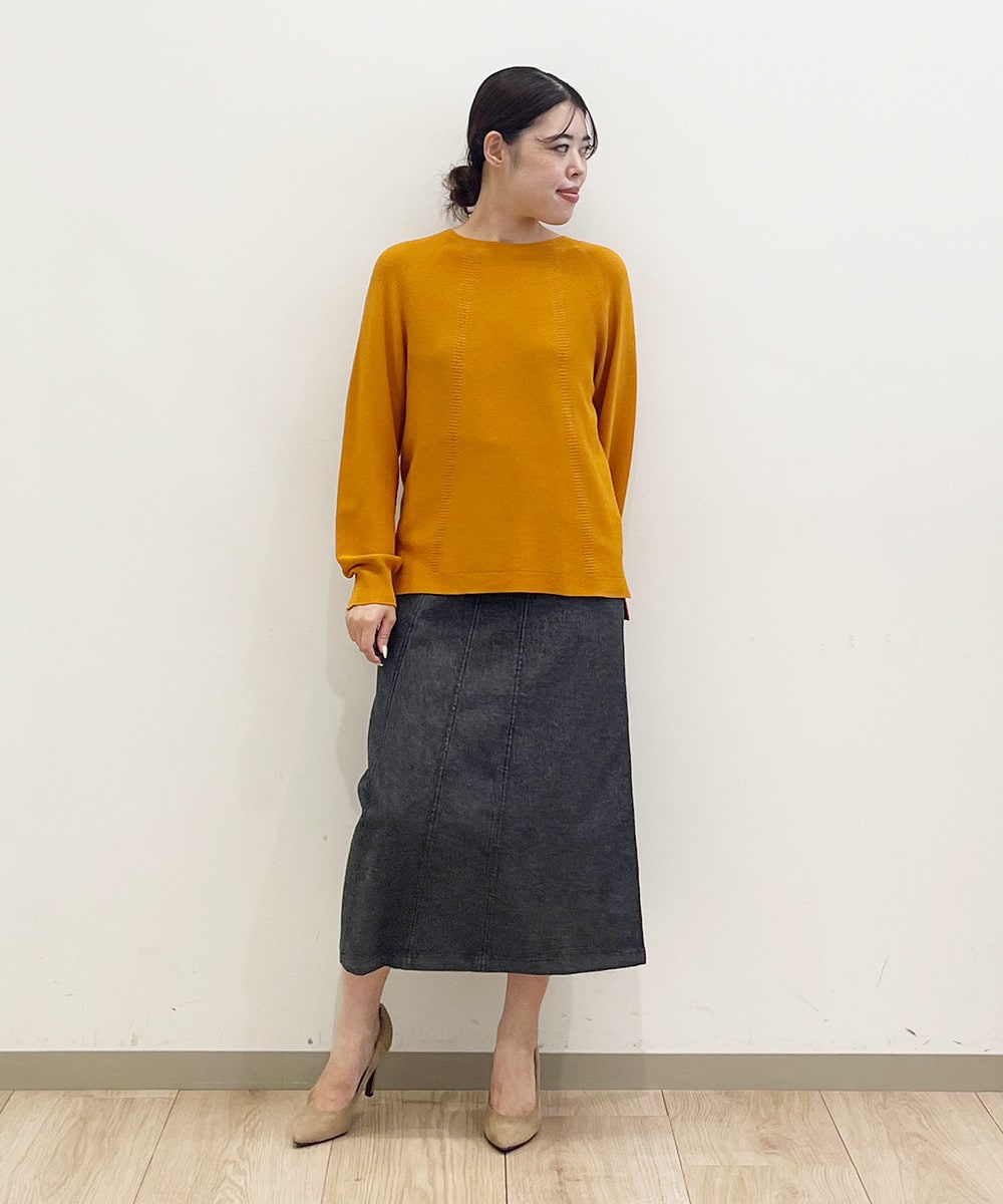 冬コーデの差し色に