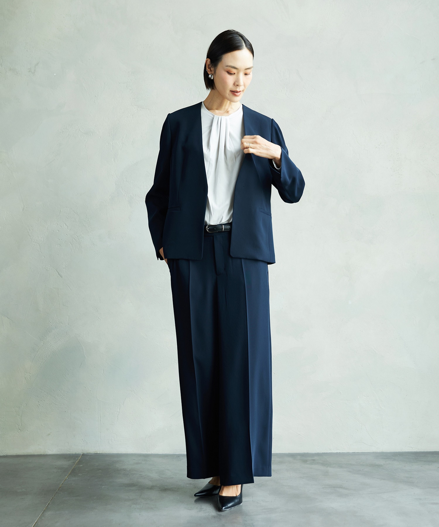 ジャケット×パンツ