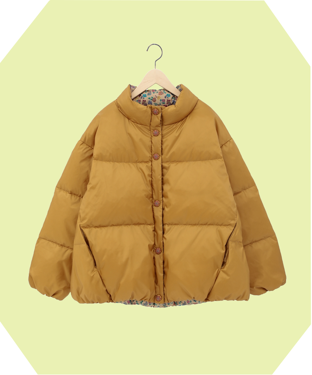 バランスの良い丈感でスッキリ見えダウン