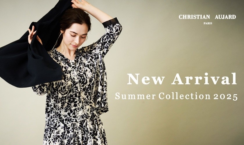 【NEW ARRIVAL】8月の新作をご紹介 / 今から秋まで使えるリュクスなアイテム