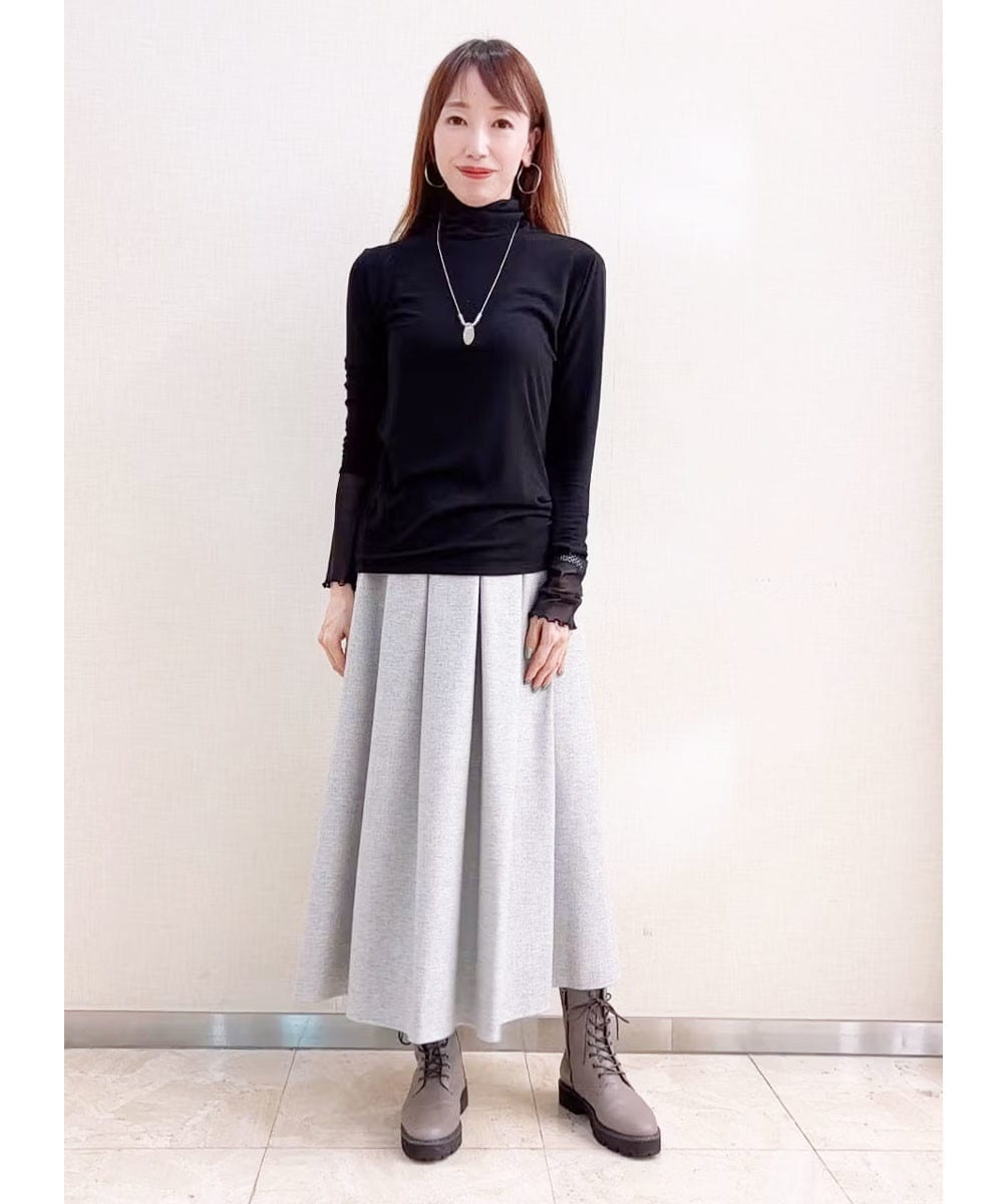 すっきりと見え洗練されたカーディガン