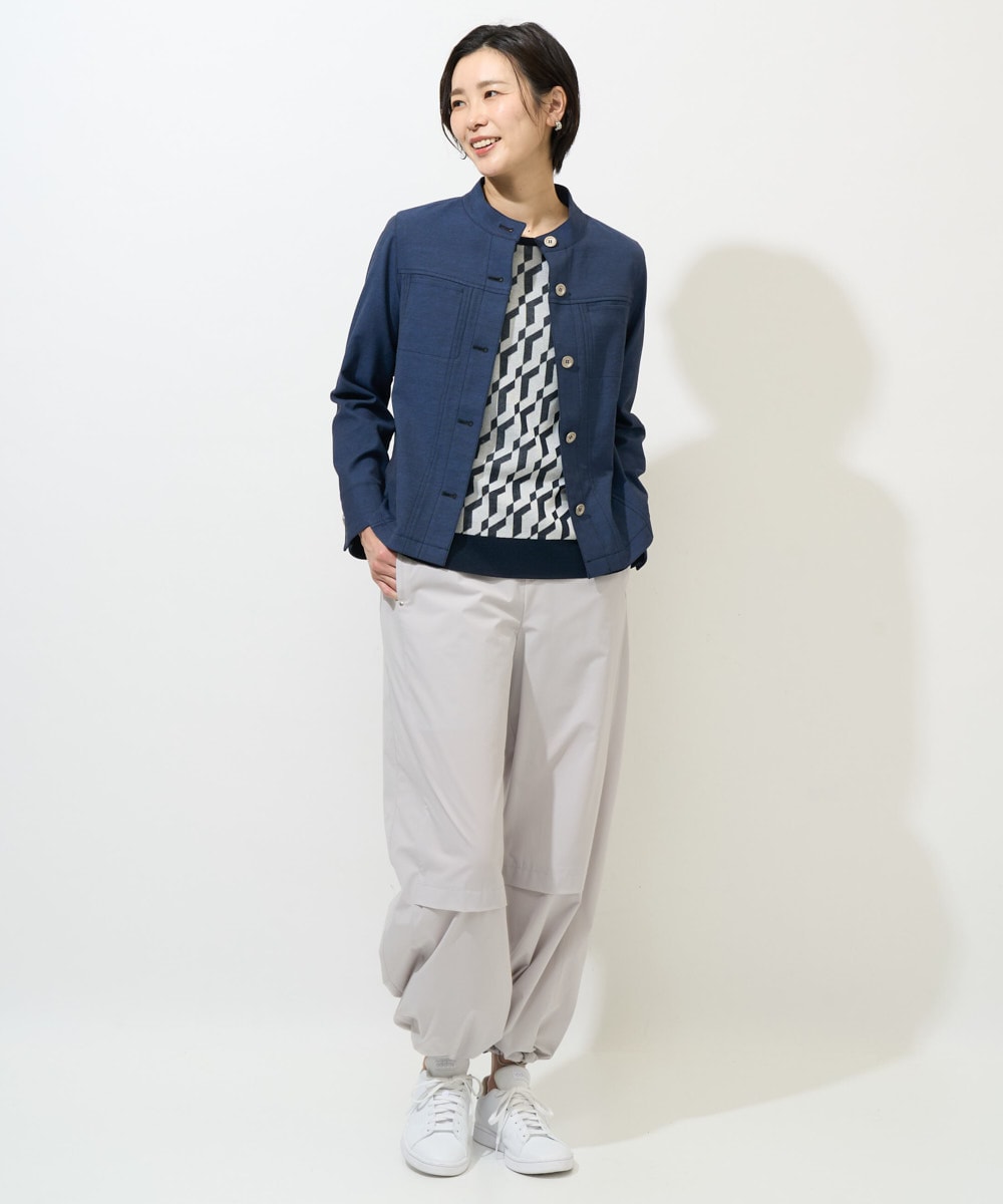 4WAYタフタトラックパンツ