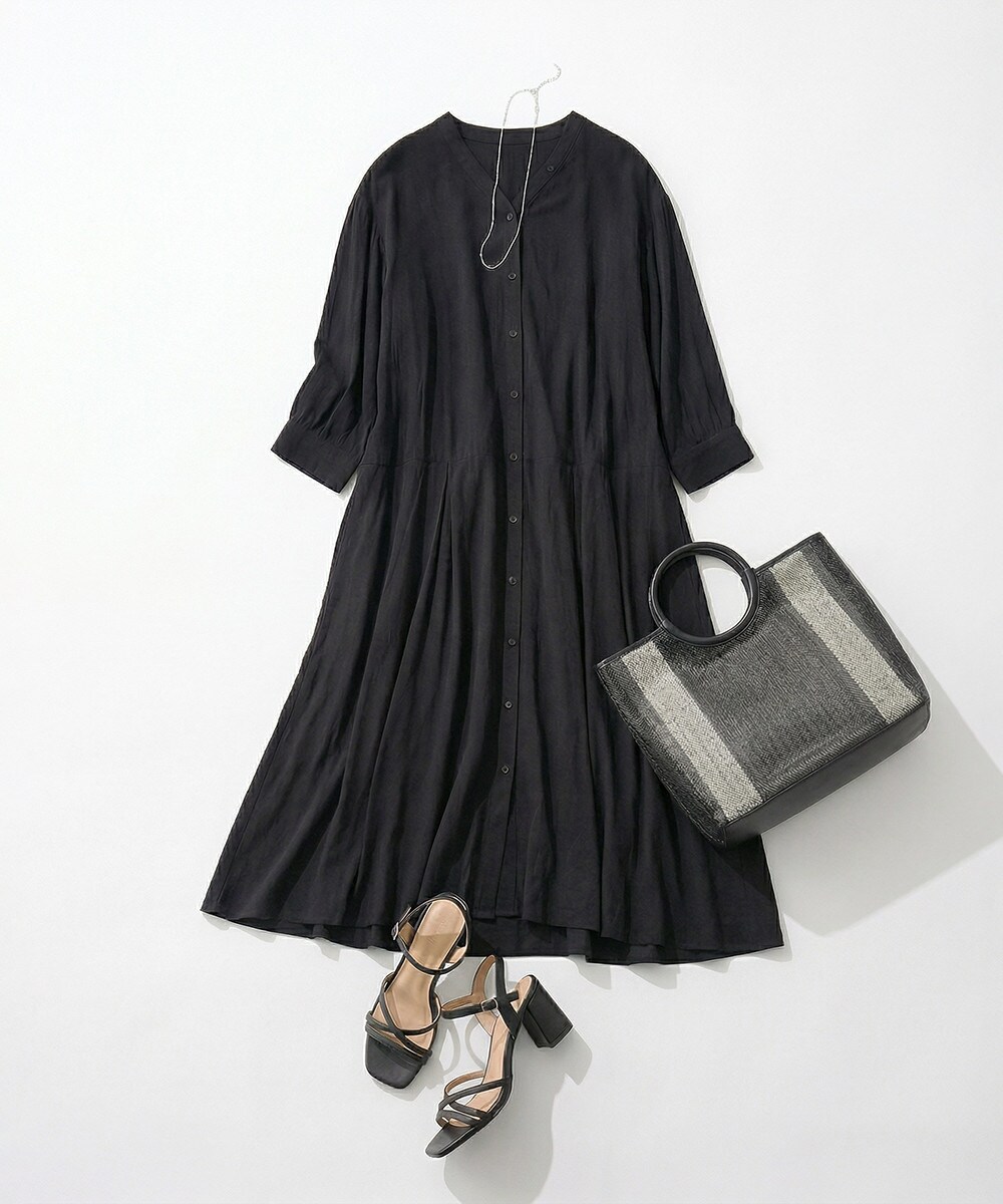 アーヴェヴェのシャツワンピース