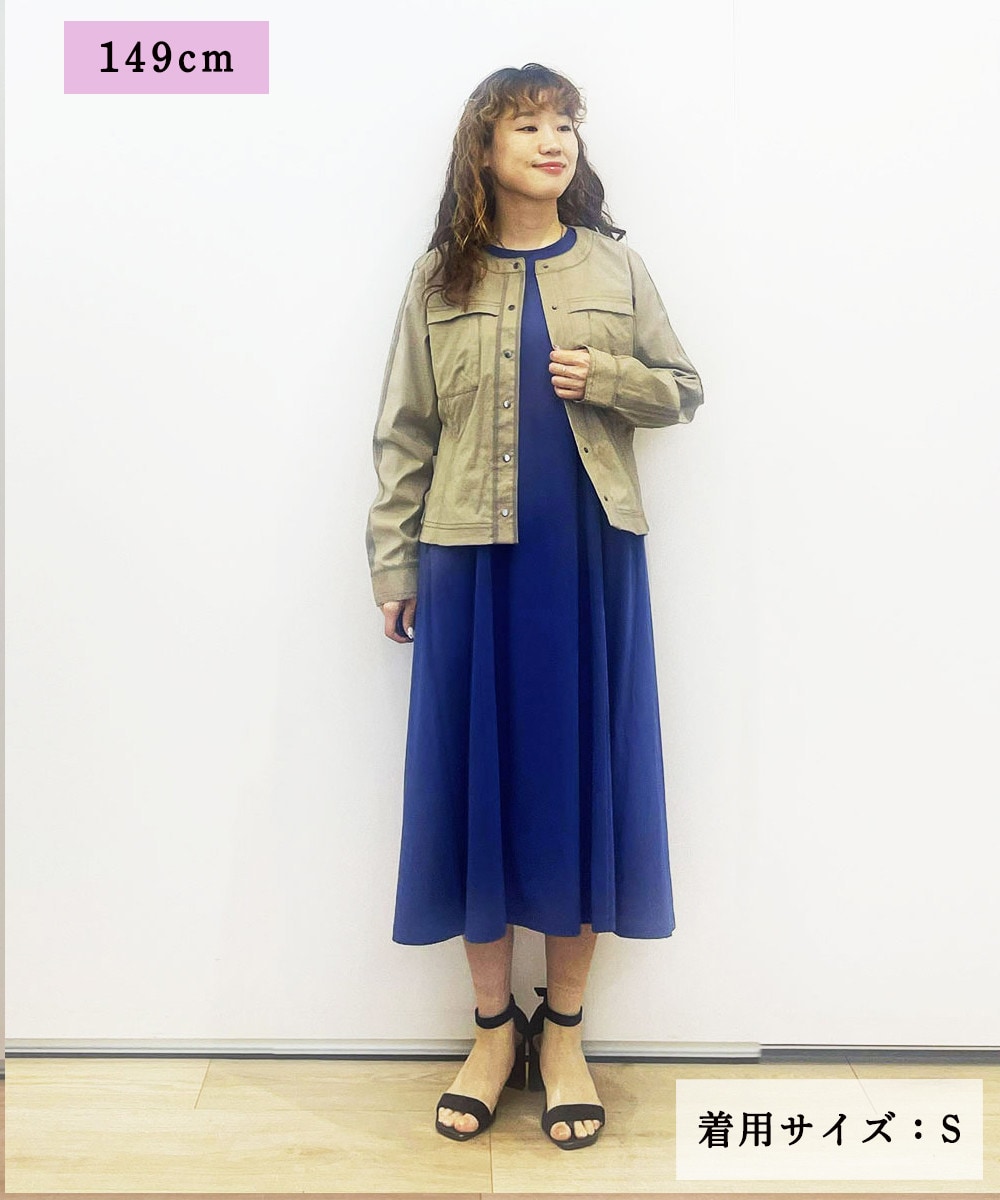 一日ノンストレスで過ごせるワンピーススタイル