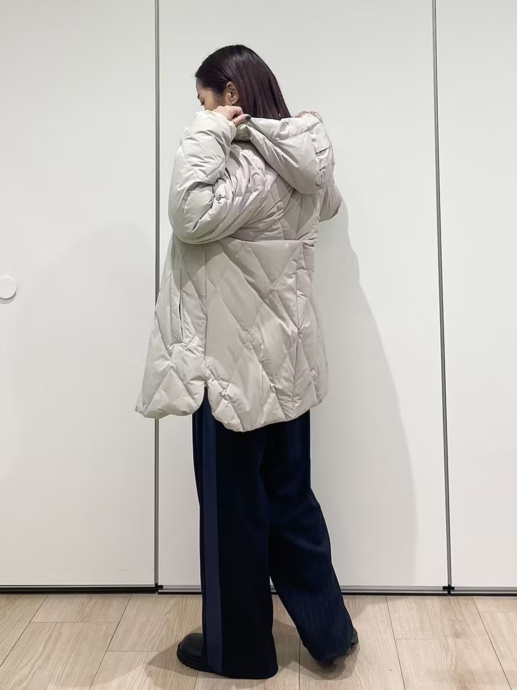 重くならない冬。淡トーンで爽やかに