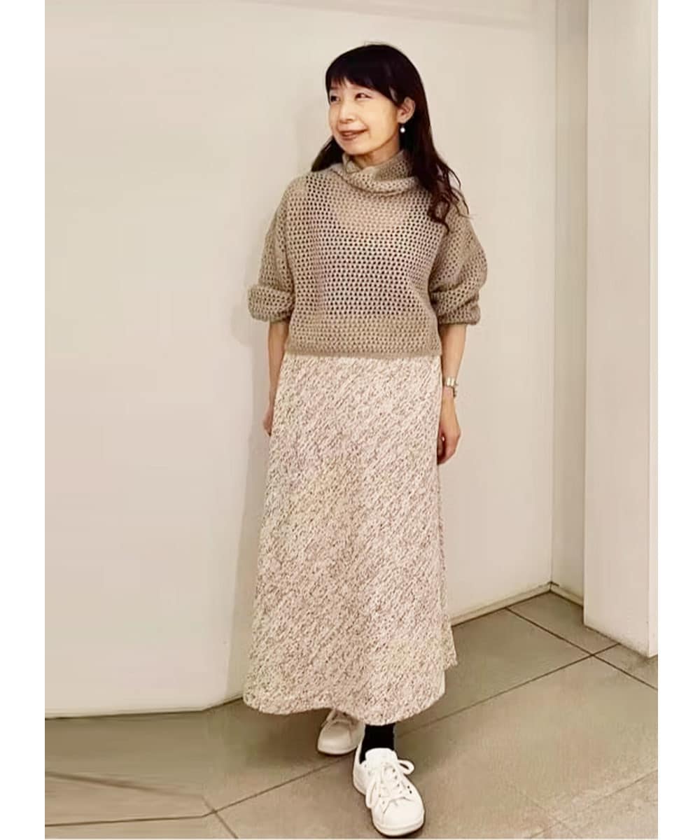 上質素材の上品な大人ニット