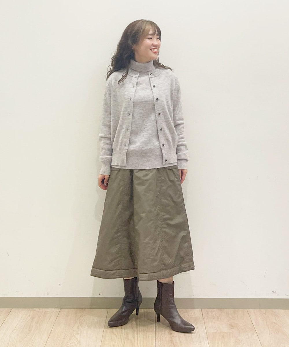 冬の装いを格上げするカシミヤニット