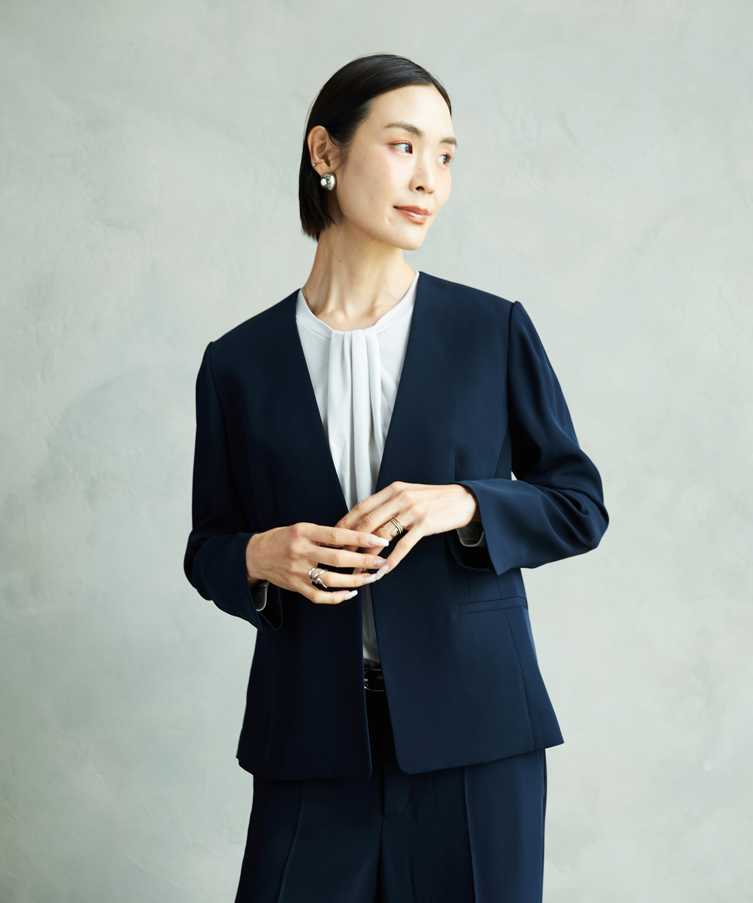 ジャケット×パンツ