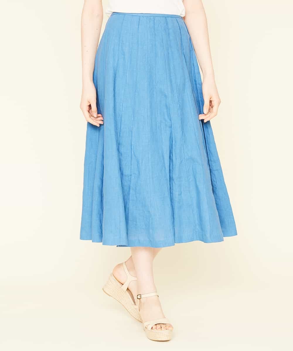 シビラのフレンチリネンデザインスカート画像