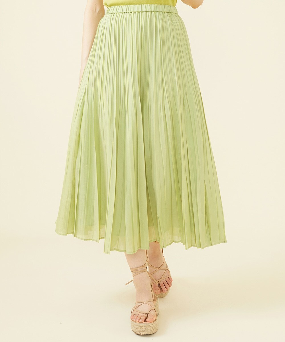 Pleated skirt