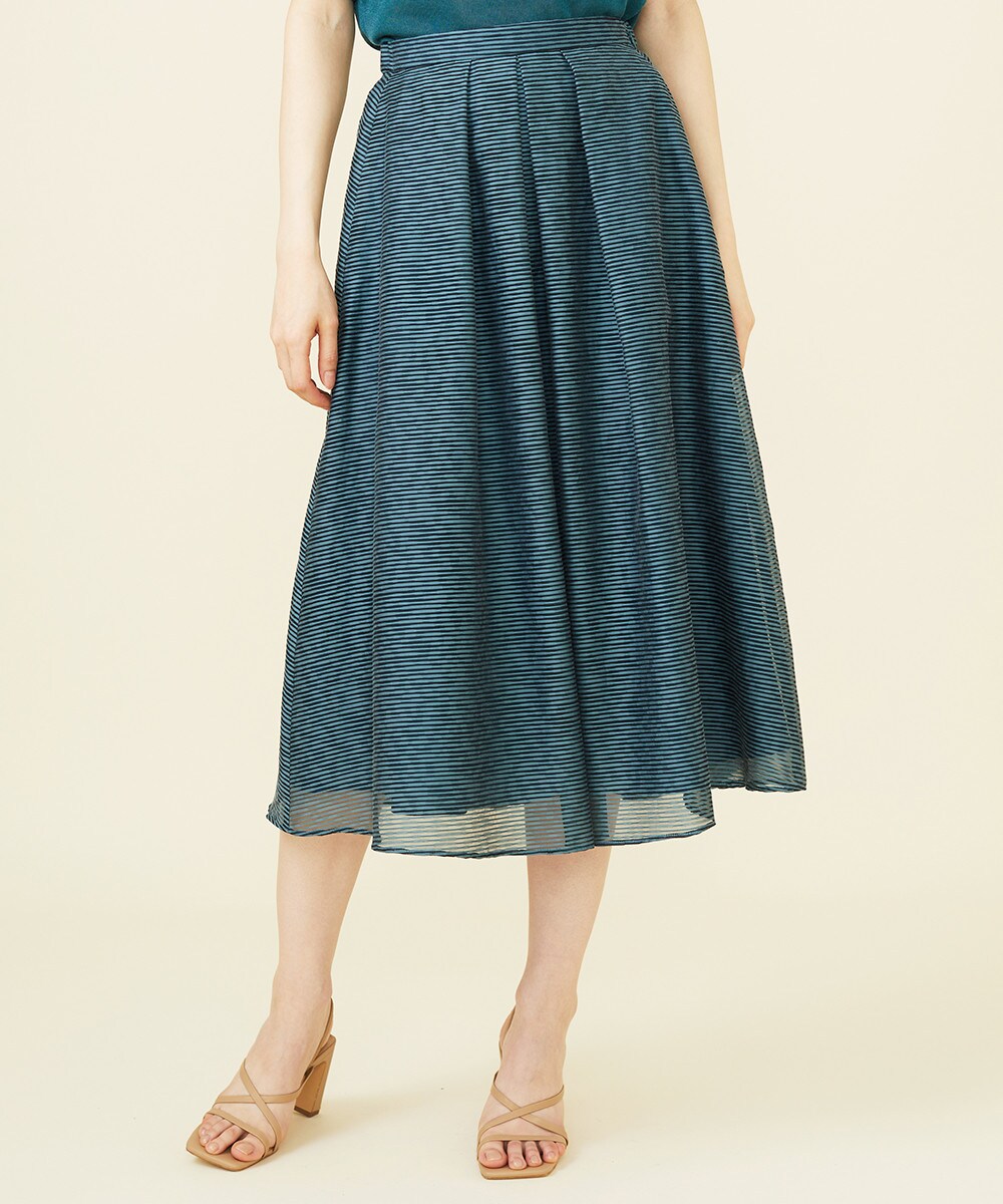 Sheer border skirt