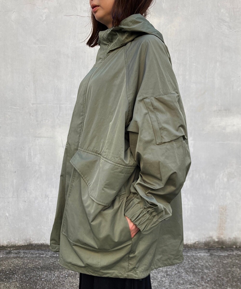 フーデッドブルゾン　Khaki