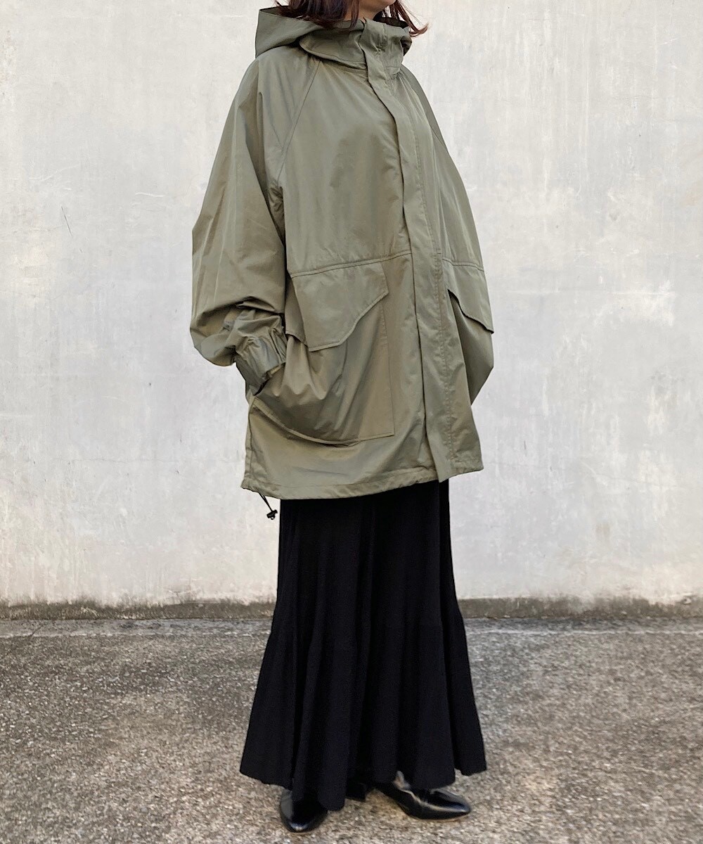 フーデッドブルゾン Khaki