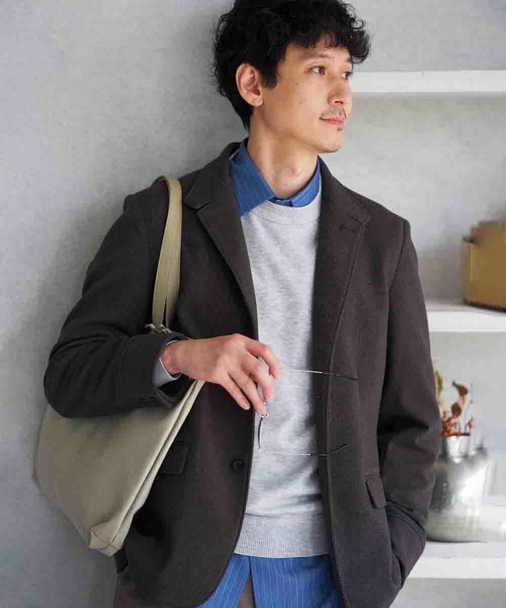 千鳥ジャージコンバーチブルジャケット