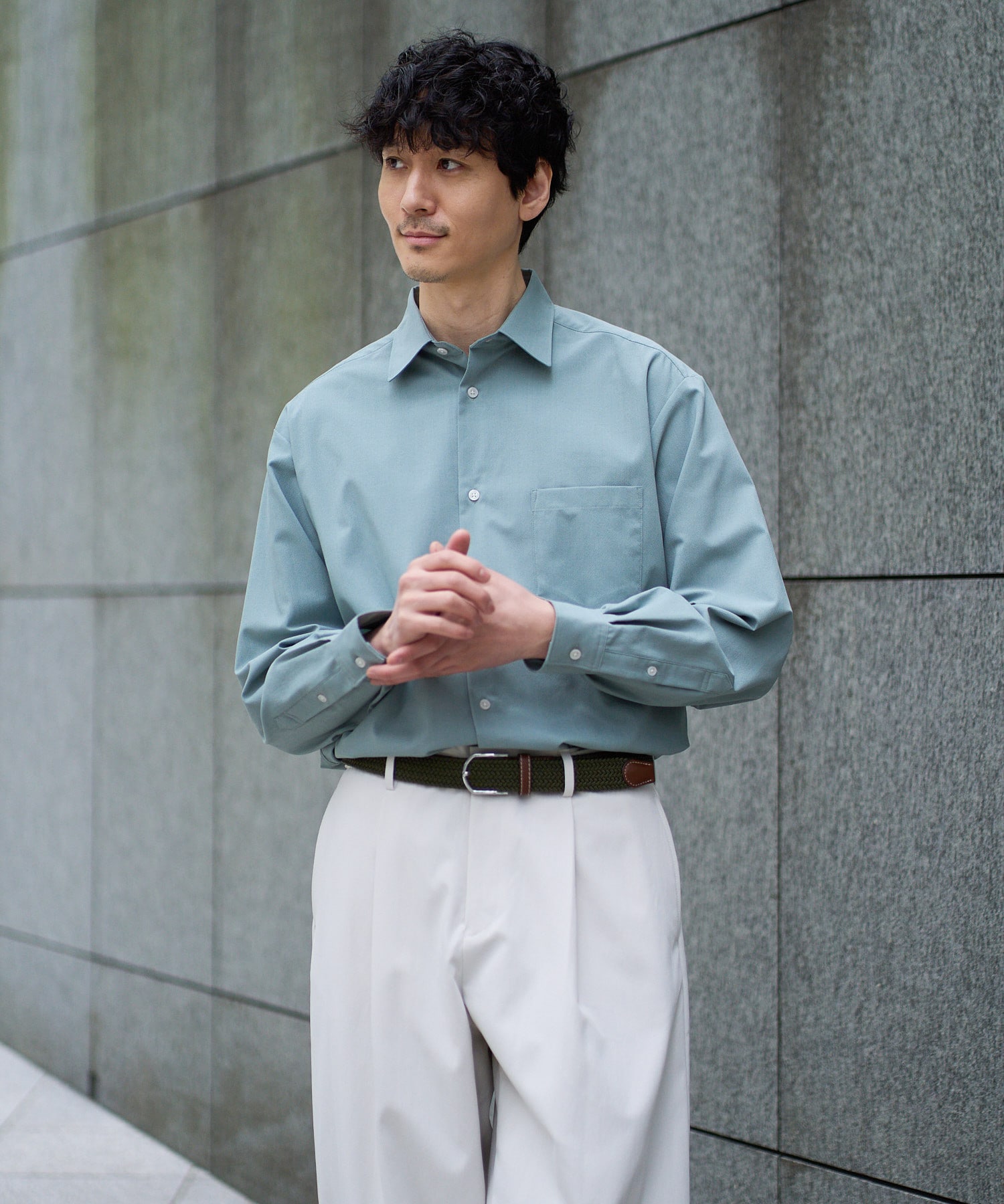 1枚で決まる、春の主役グリーン