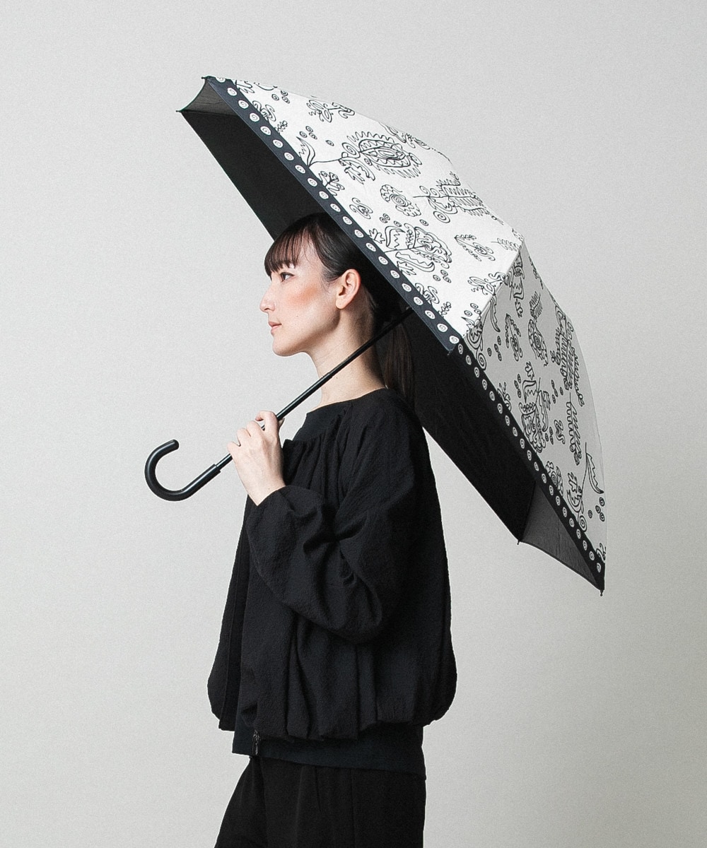 ボタニカルモチーフパラソル