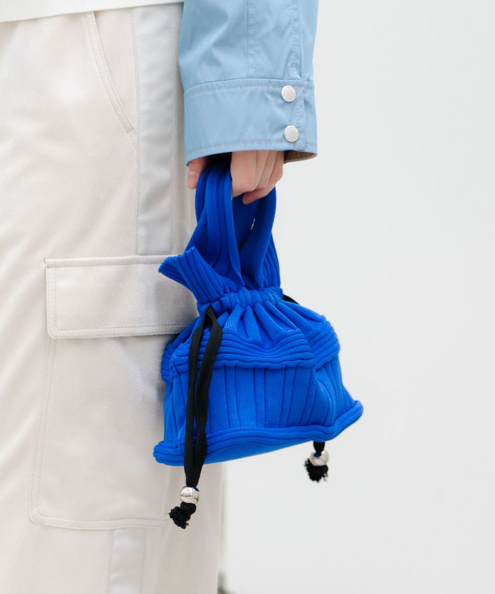 ミックスパターンミニニットバッグ