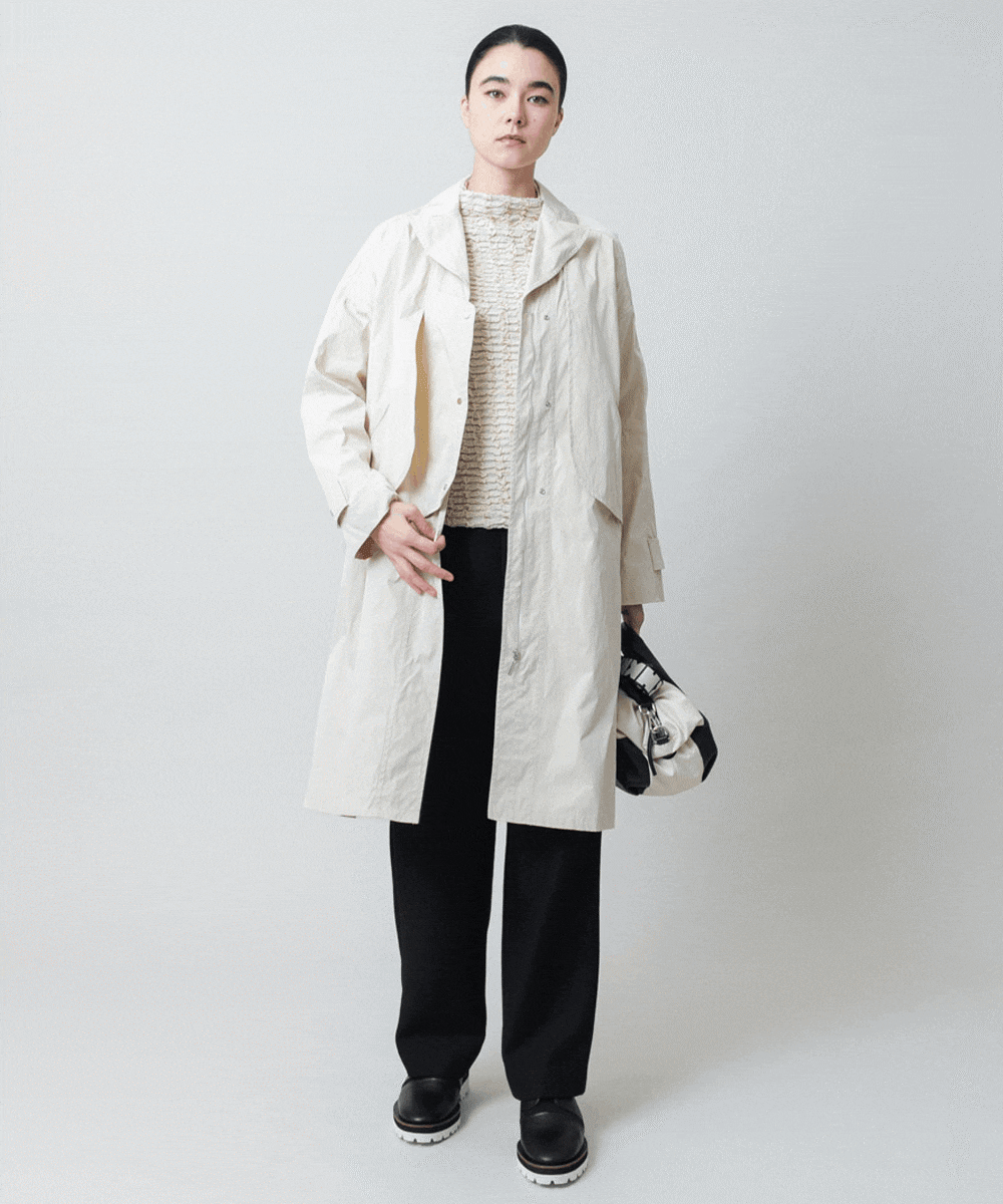 ブリスタージャカードラメ入りプルオーバー /日本製/洗える