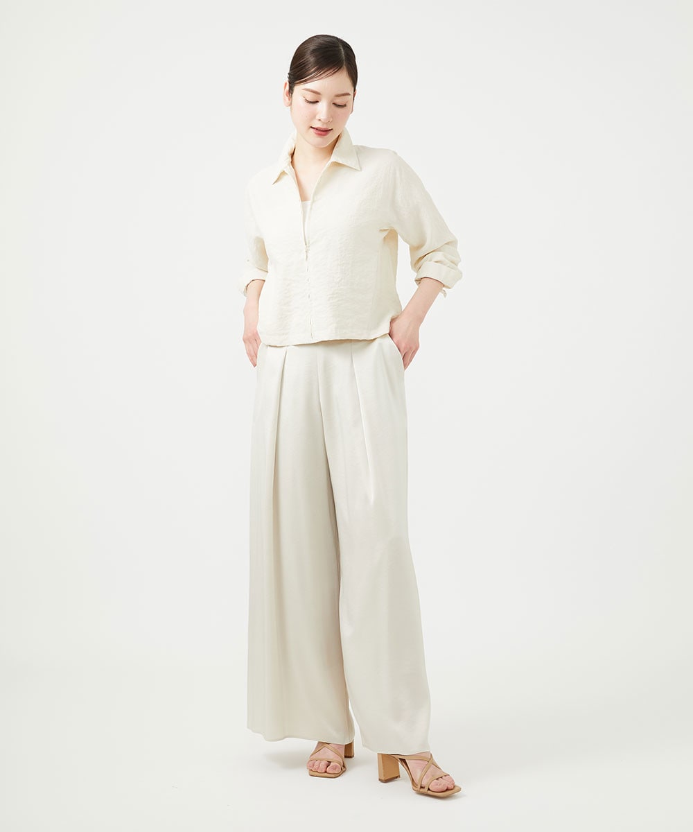 シルクナイロンブルゾン