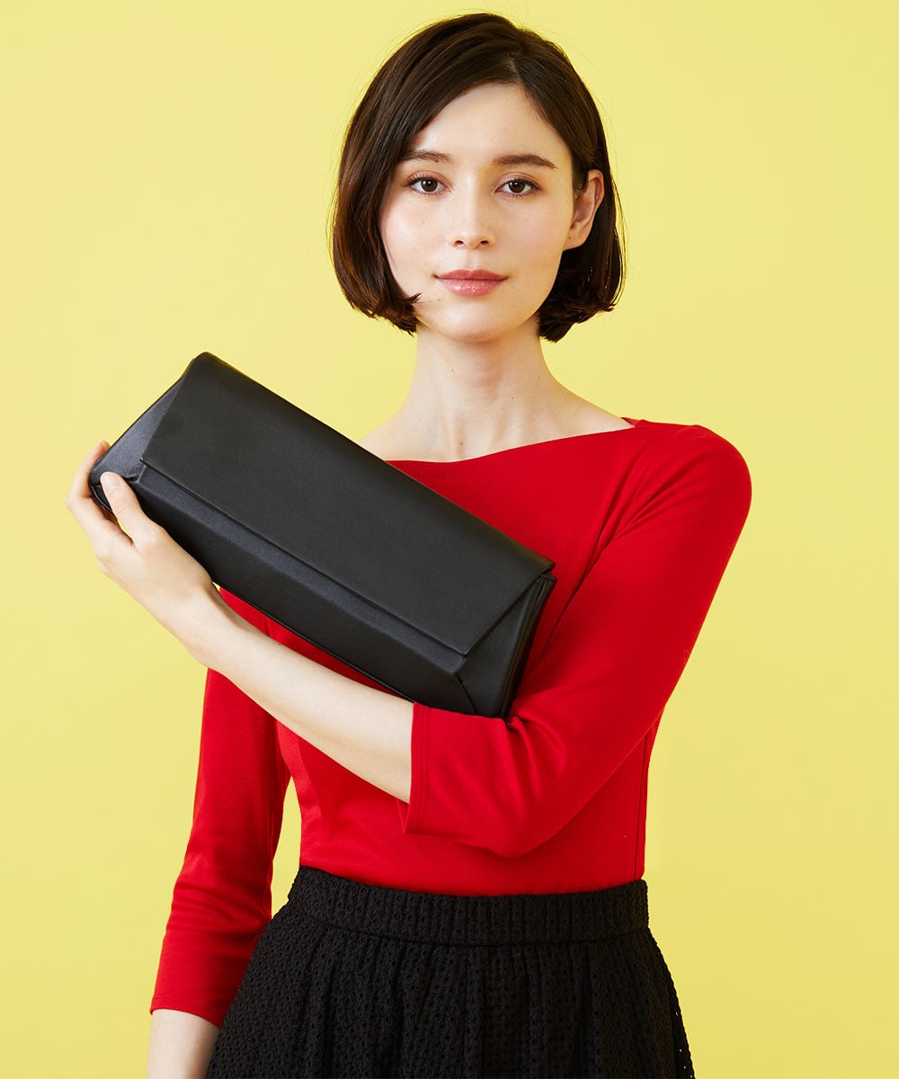 レクタンギュラーレザーバッグ