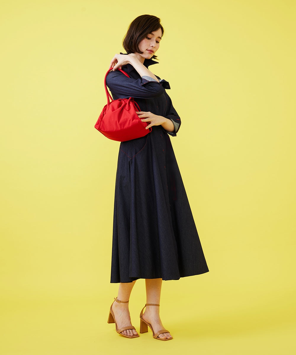 ナイロン巾着バッグ