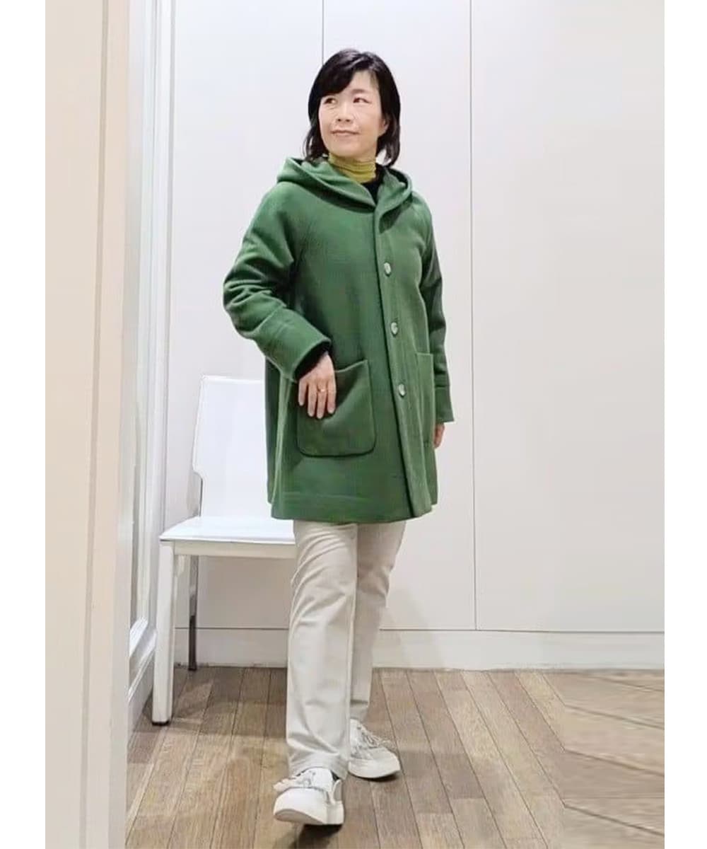 着心地の軽い暖かなウールニット