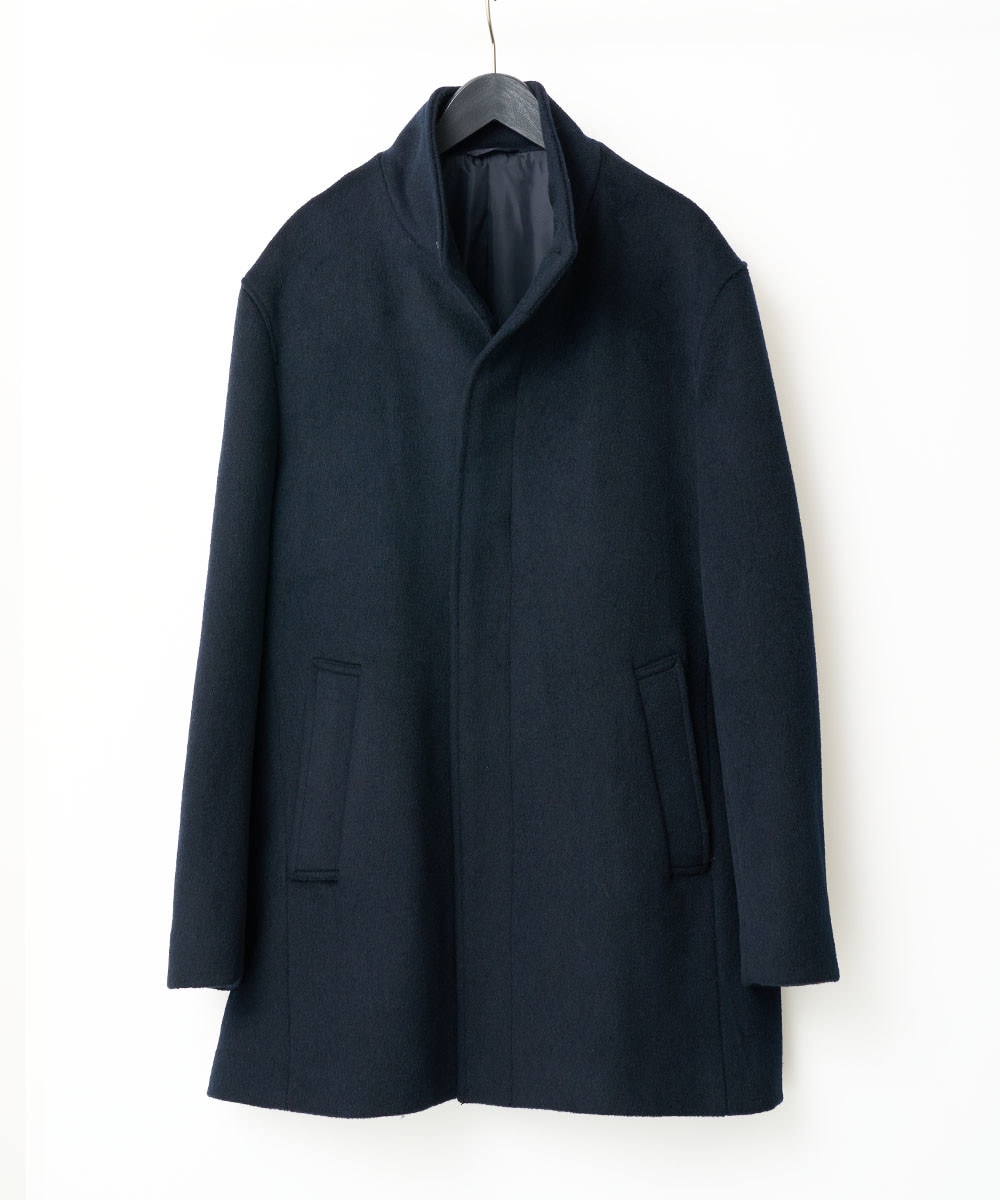 ウールライトビーバースタンドカラージャケット