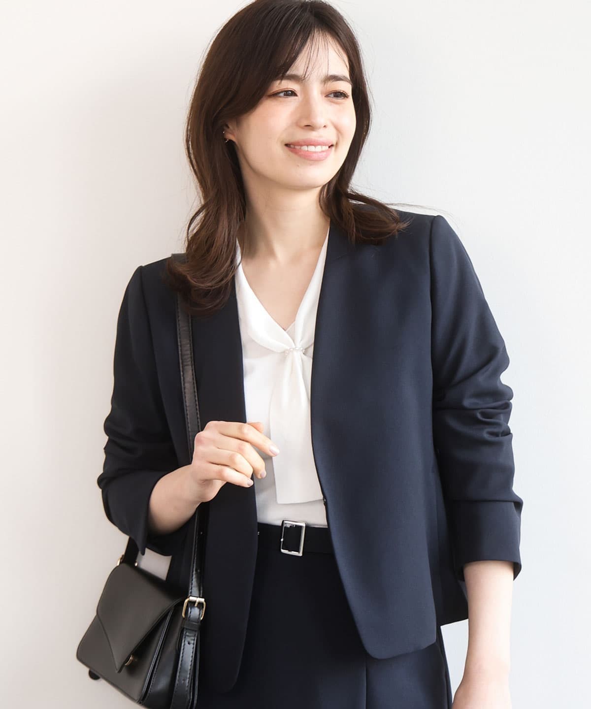 [セットアップ対応]カラーレスジャケット/洗える