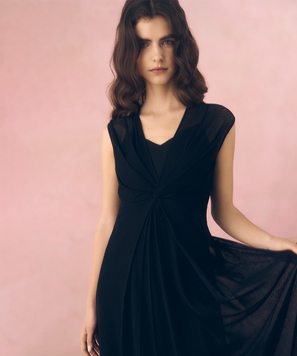 Cotton tulle dress