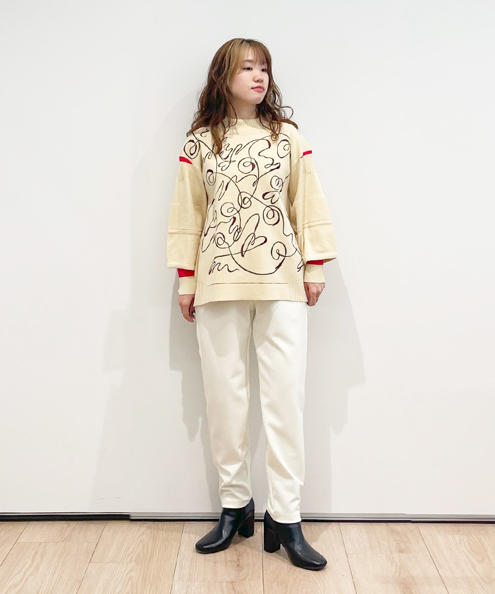 楽ちん、きれい見えを叶えるプルオンパンツ