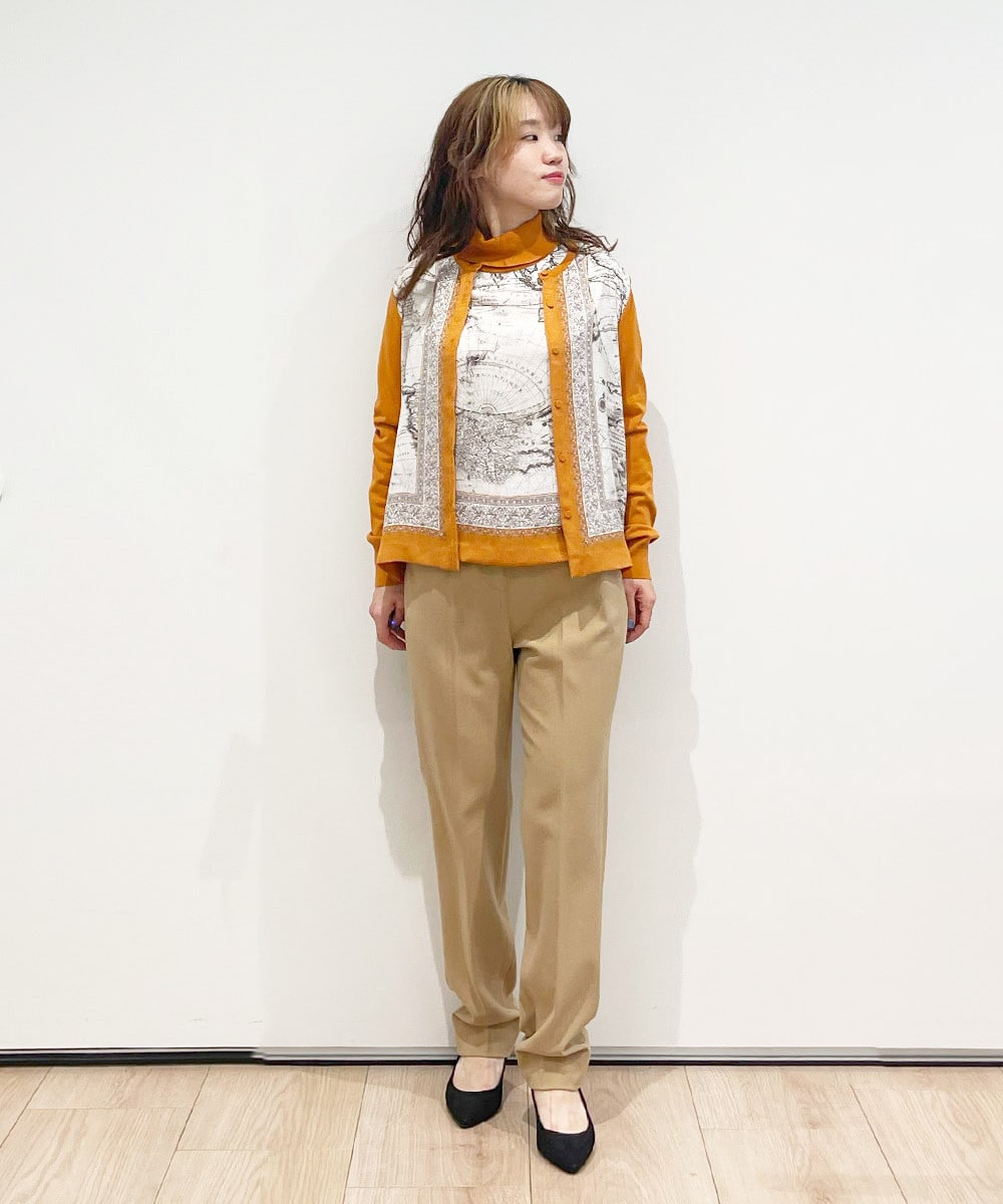 穿き心地の良さときれいを両立してくれる万能パンツ