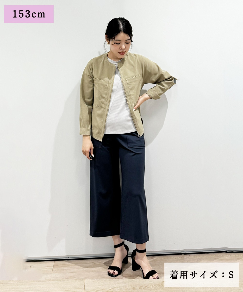 ついつい手に取りたくなるジャージーガウチョパンツ