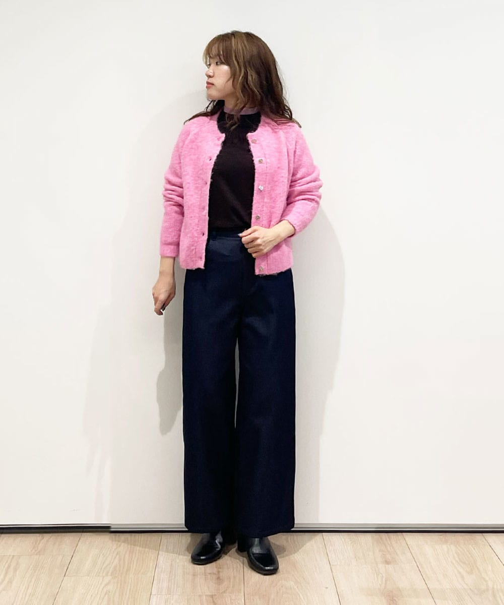 すっきりシルエット＆暖かさを叶えるパンツ