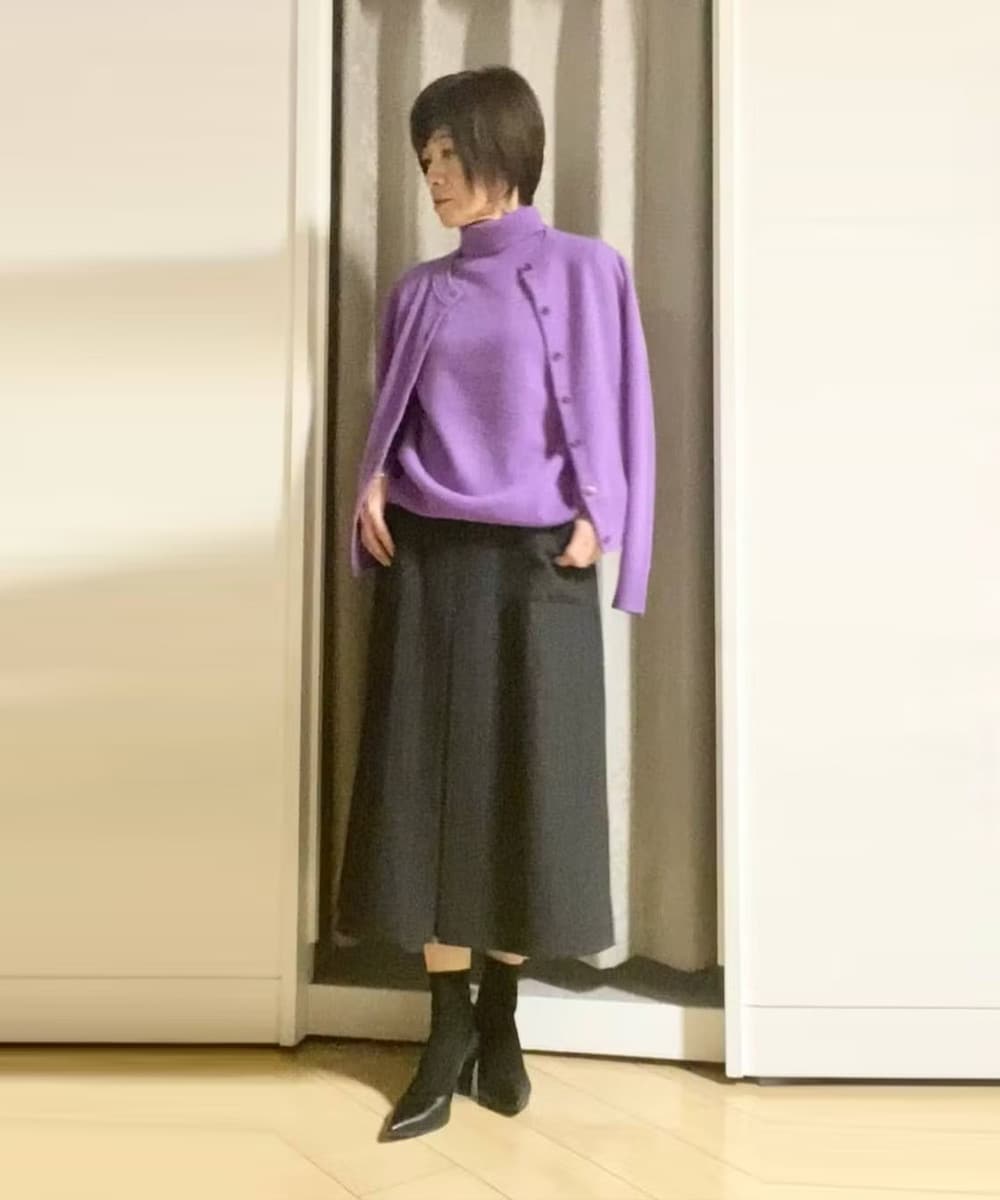 とっても軽く暖かい上質カシミヤニット