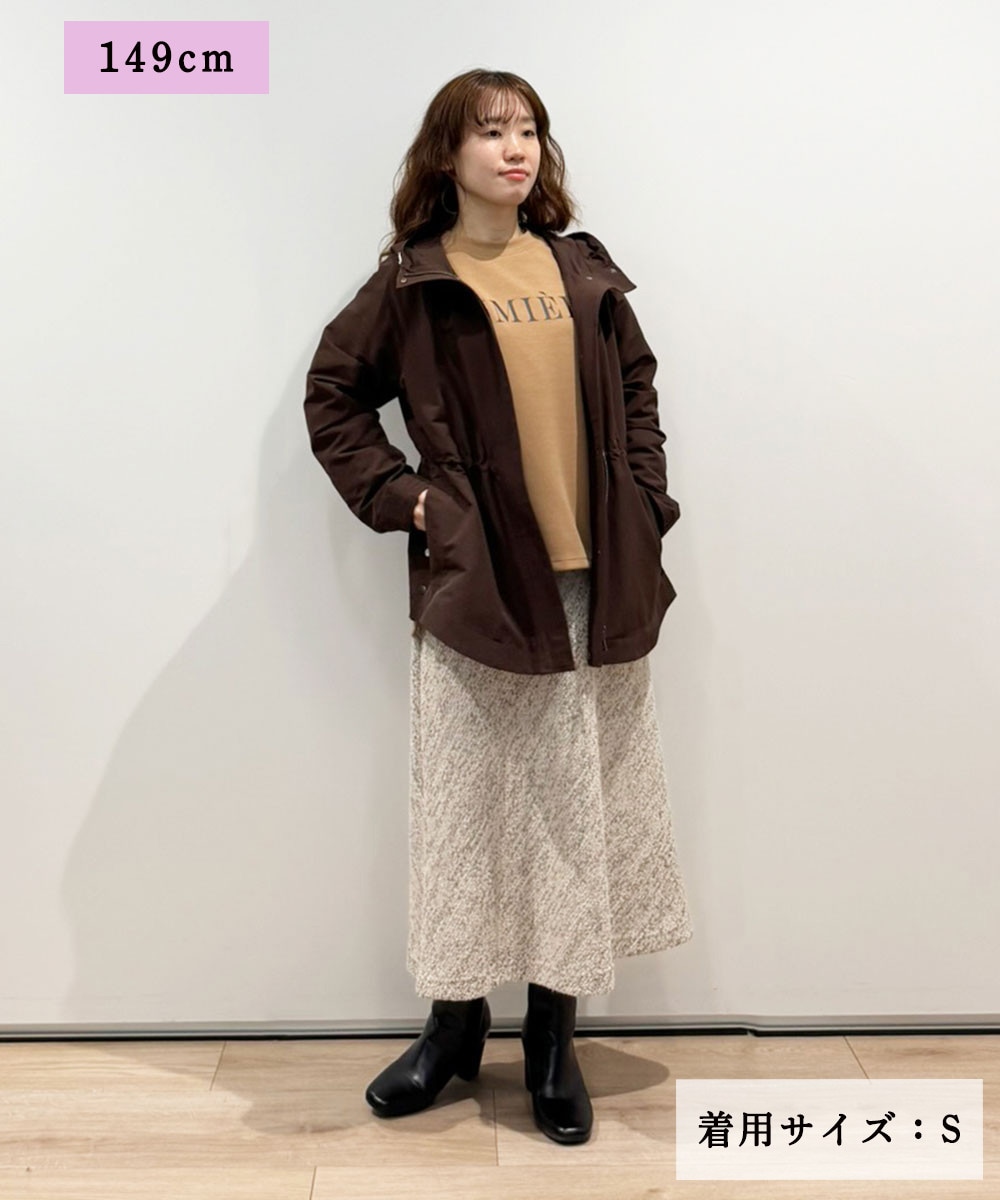 大人リラクシーなロゴプルオーバー