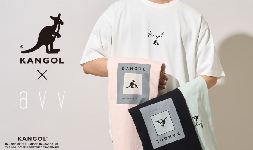  【数量限定】KANGOL×a.v.vコラボアイテム発売！