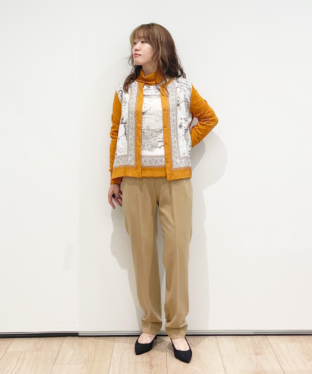 穿き心地の良さときれいを両立してくれる万能パンツ