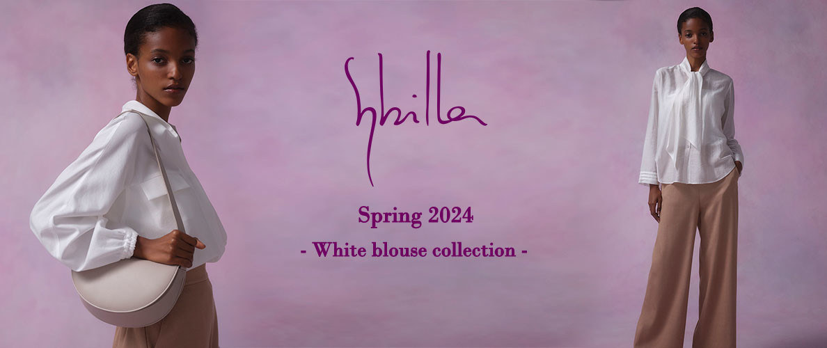 Sybilla Spring 2024 - White blouse collection -