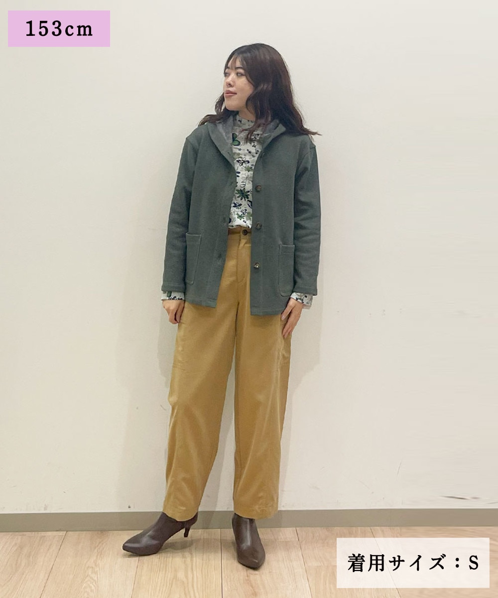あたたかみと抜け感をプラス